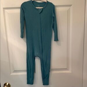 Kyte BABY Ocean Blue Kids One Piece Jumpsuit Pj’s